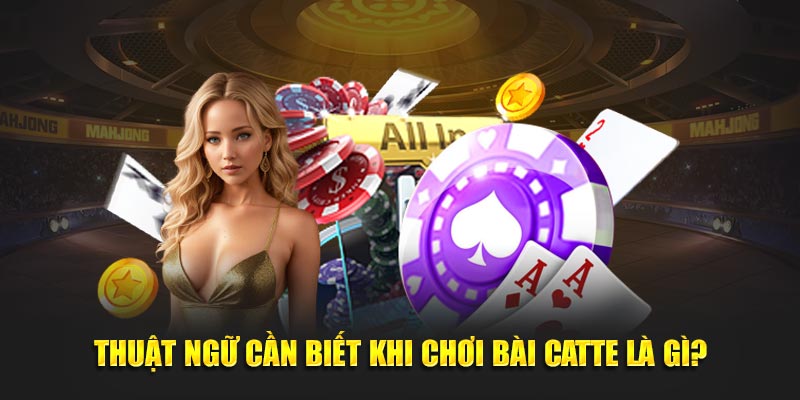 Thuật ngữ cần biết khi chơi bài Catte là gì?